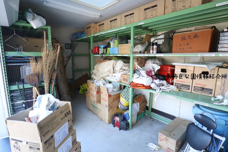 葛飾区　防災設備 防災倉庫