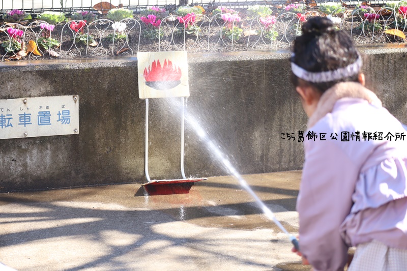 白鳥西町会防災訓練　第１回防災キッズ